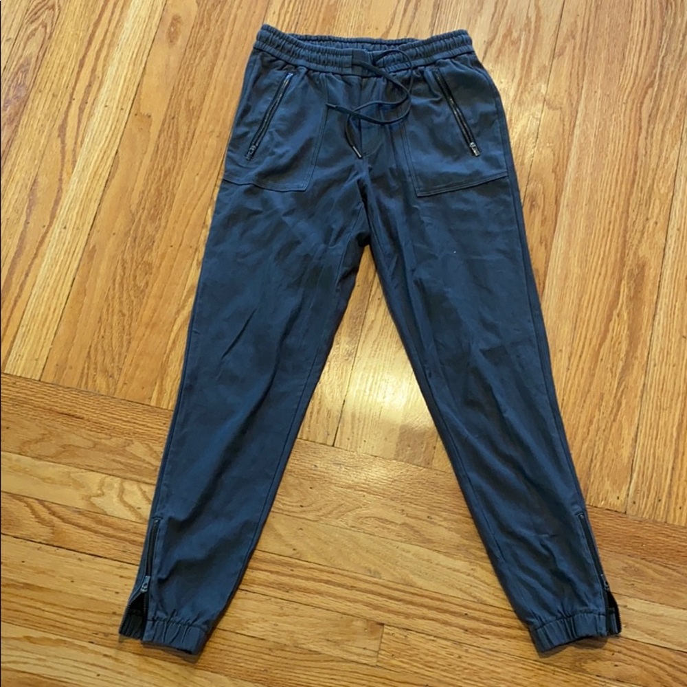 Athleta dark grey slate colored joggers